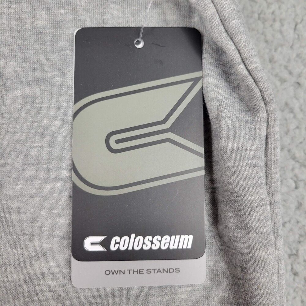 Mississippi State Bulldogs Mens L Sweatshirt Colosseum Arch & Logo 3.0 Full Zip - Picture 9 of 15